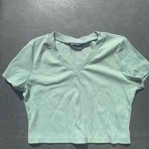 Shein green tee
